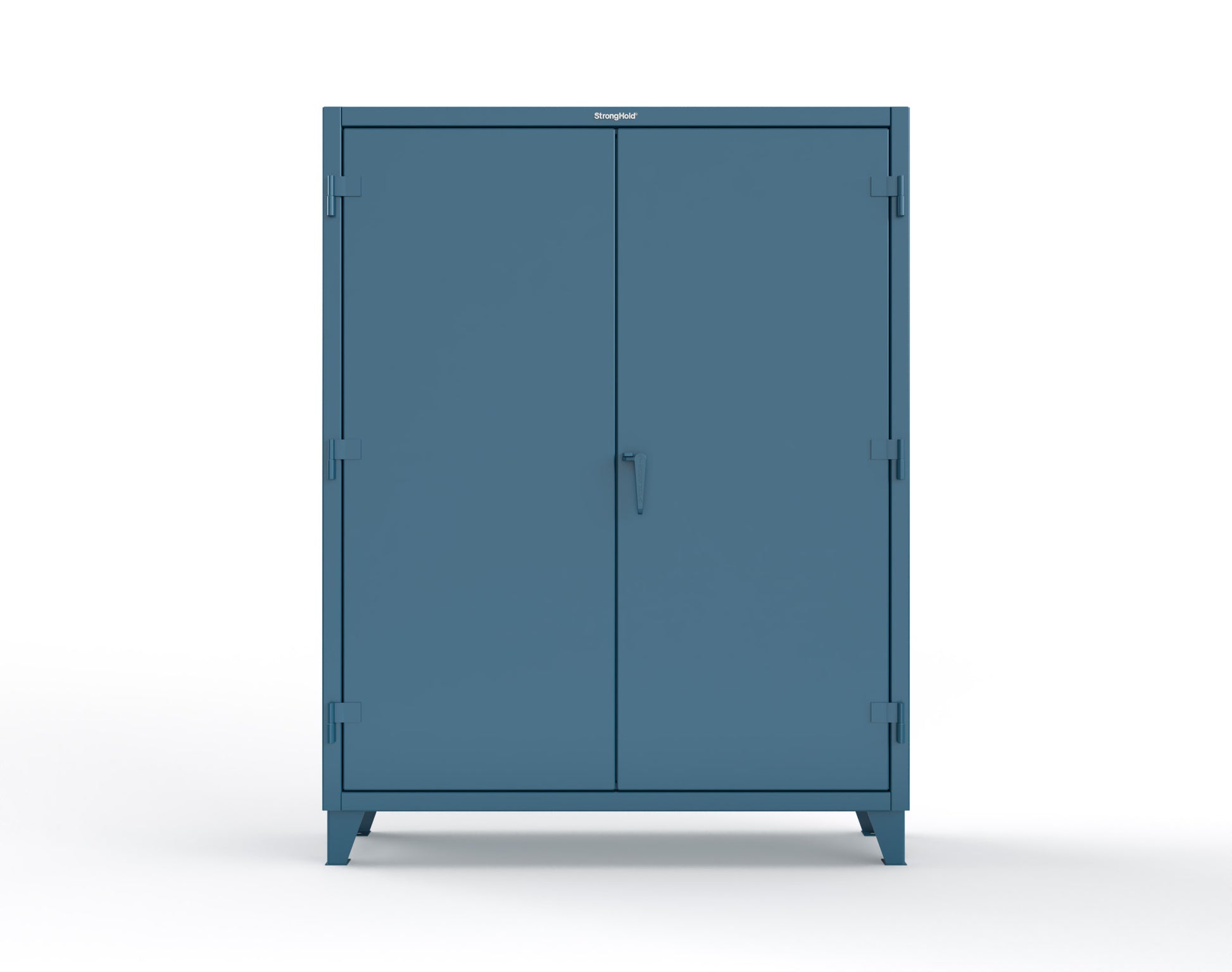 Extreme Duty 12 GA Cabinet with 99 Pigeonholes - 60 in. W x 16 in. D x 78 in. H - 56-1610-99OP-5001