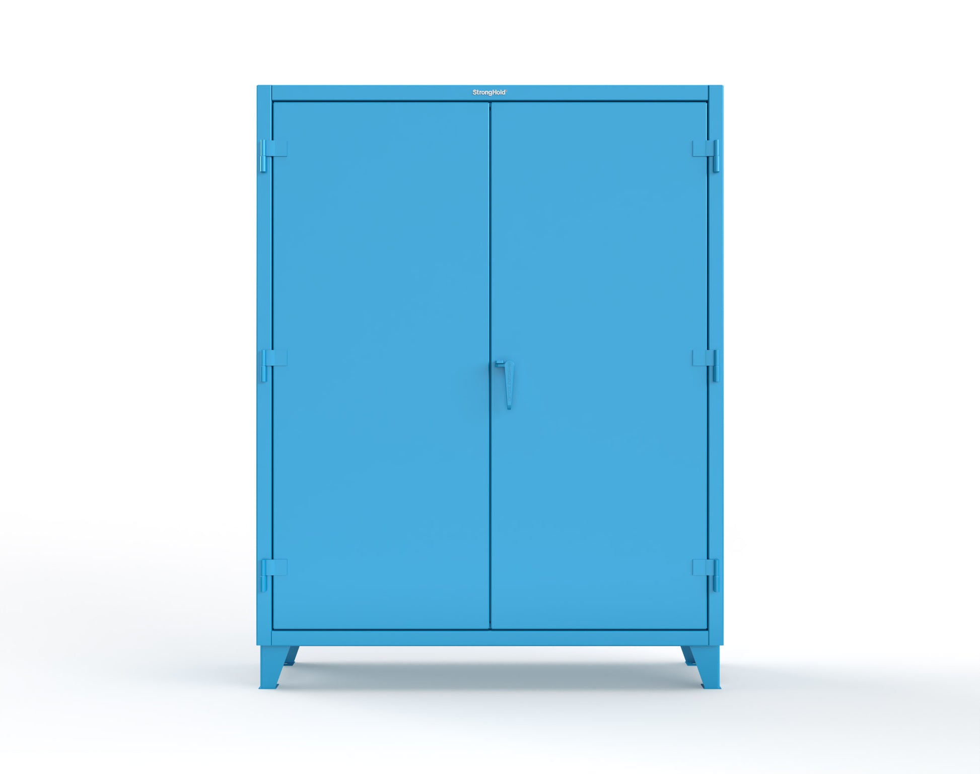 Extreme Duty 12 GA Cabinet with 99 Pigeonholes - 60 in. W x 16 in. D x 78 in. H - 56-1610-99OP-5012