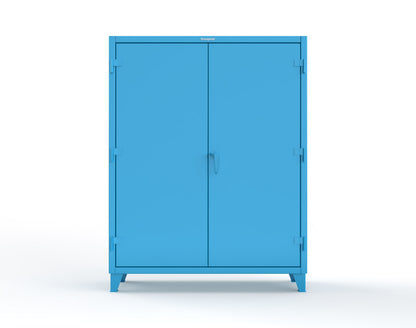 Extreme Duty 12 GA Cabinet with 99 Pigeonholes - 60 in. W x 16 in. D x 78 in. H - 56-1610-99OP-5012