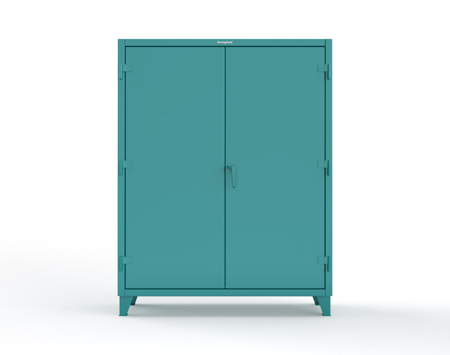 Extreme Duty 12 GA Cabinet with 99 Pigeonholes - 60 in. W x 16 in. D x 78 in. H - 56-1610-99OP-5021