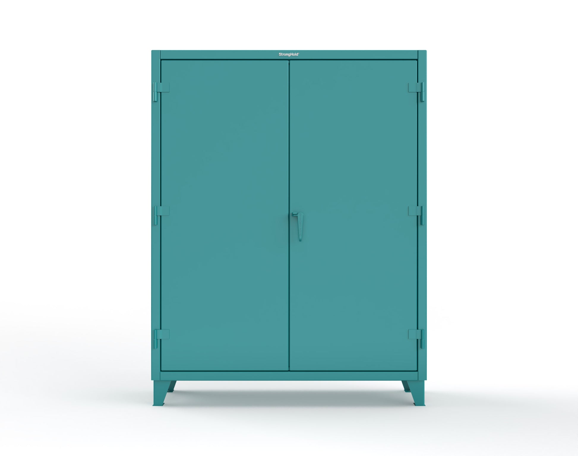 Extreme Duty 12 GA Cabinet with 99 Pigeonholes - 60 in. W x 16 in. D x 78 in. H - 56-1610-99OP-5021
