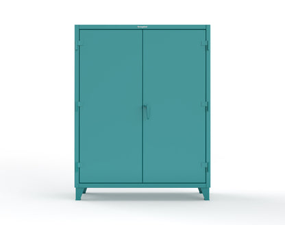 Extreme Duty 12 GA Cabinet with 99 Pigeonholes - 60 in. W x 16 in. D x 78 in. H - 56-1610-99OP-5021