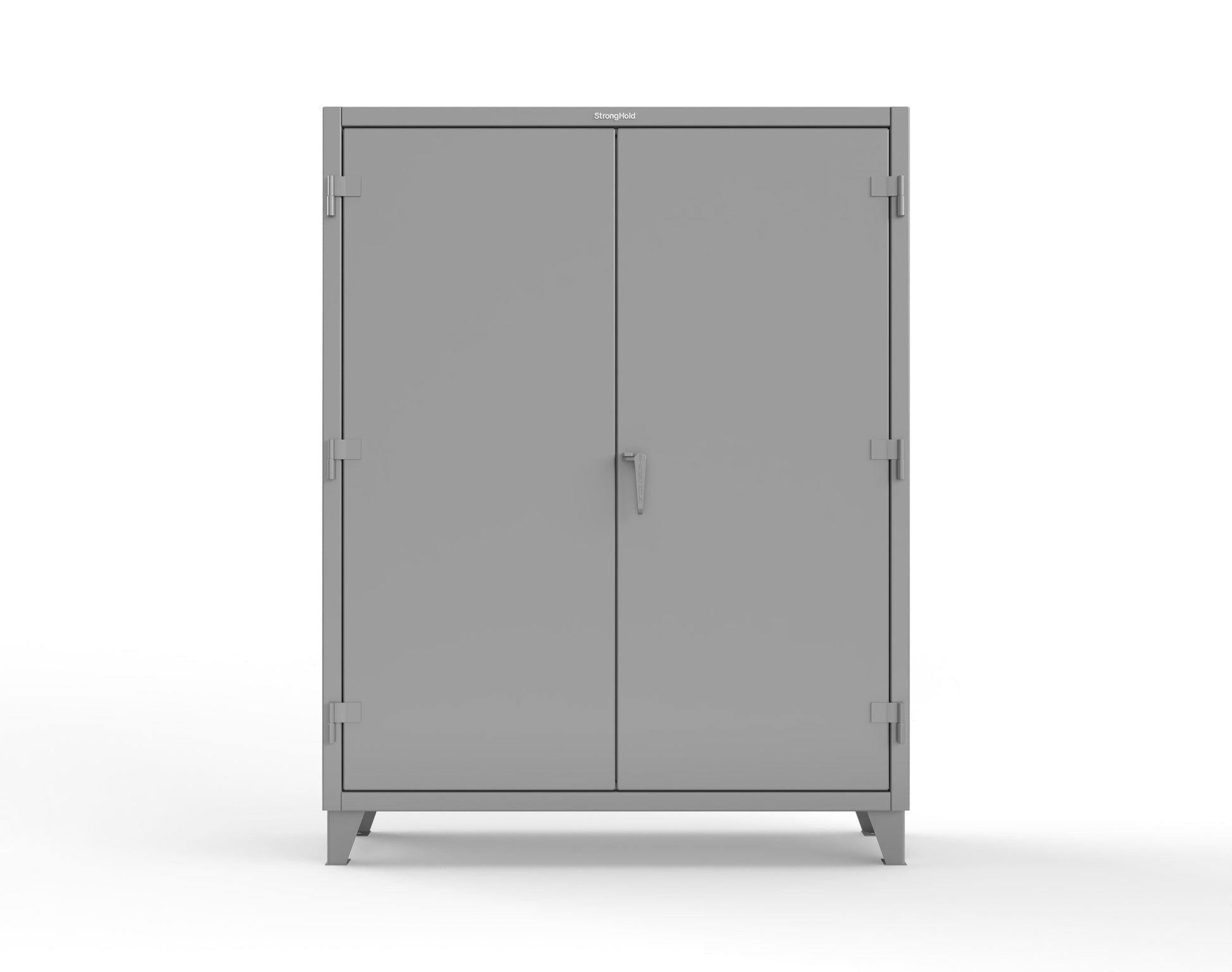 Extreme Duty 12 GA Cabinet with 99 Pigeonholes - 60 in. W x 16 in. D x 78 in. H - 56-1610-99OP-7037