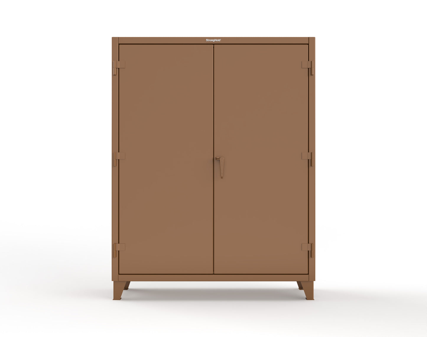 Extreme Duty 12 GA Cabinet with 99 Pigeonholes - 60 in. W x 16 in. D x 78 in. H - 56-1610-99OP-8008