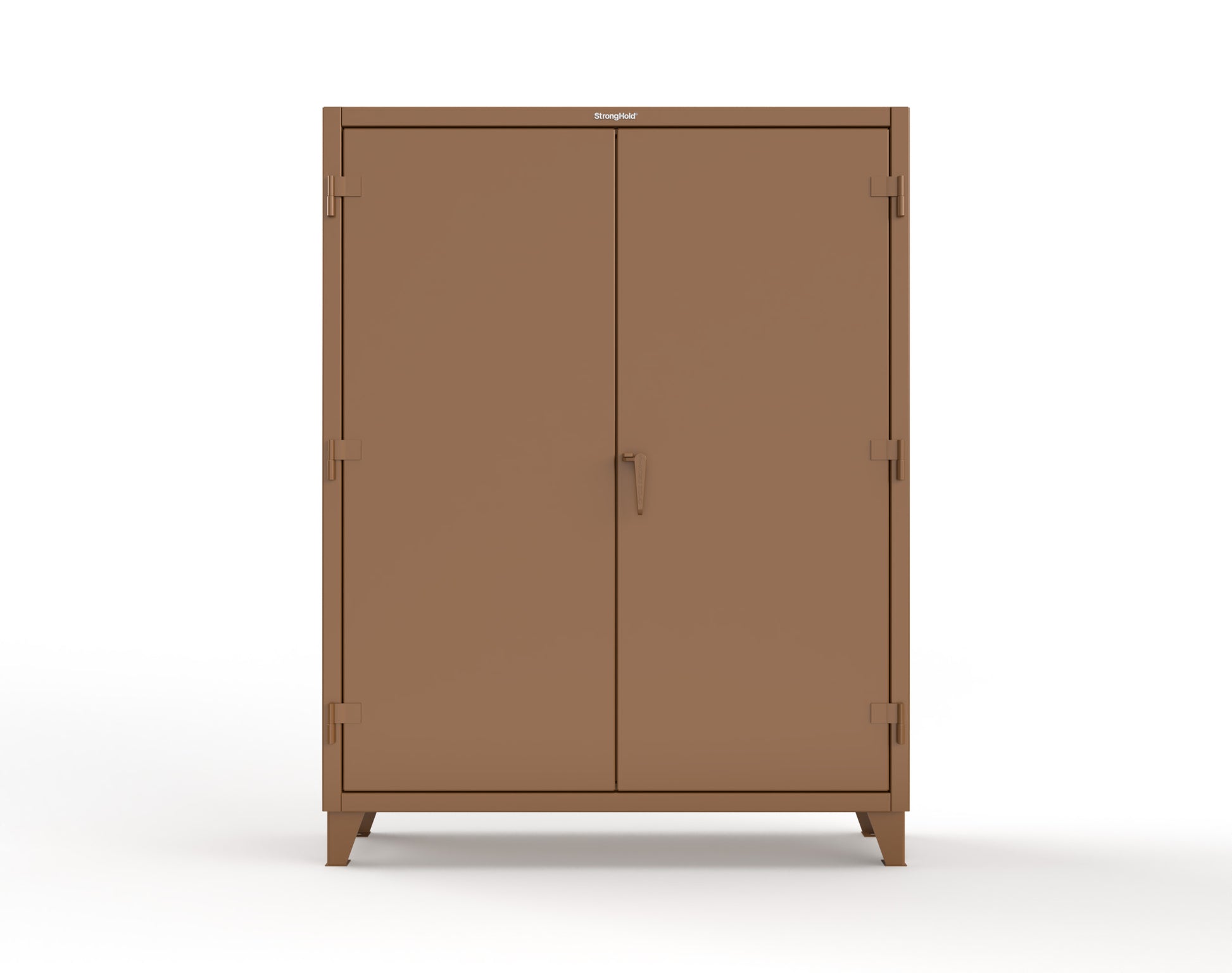 Extreme Duty 12 GA Cabinet with 99 Pigeonholes - 60 in. W x 16 in. D x 78 in. H - 56-1610-99OP-8008