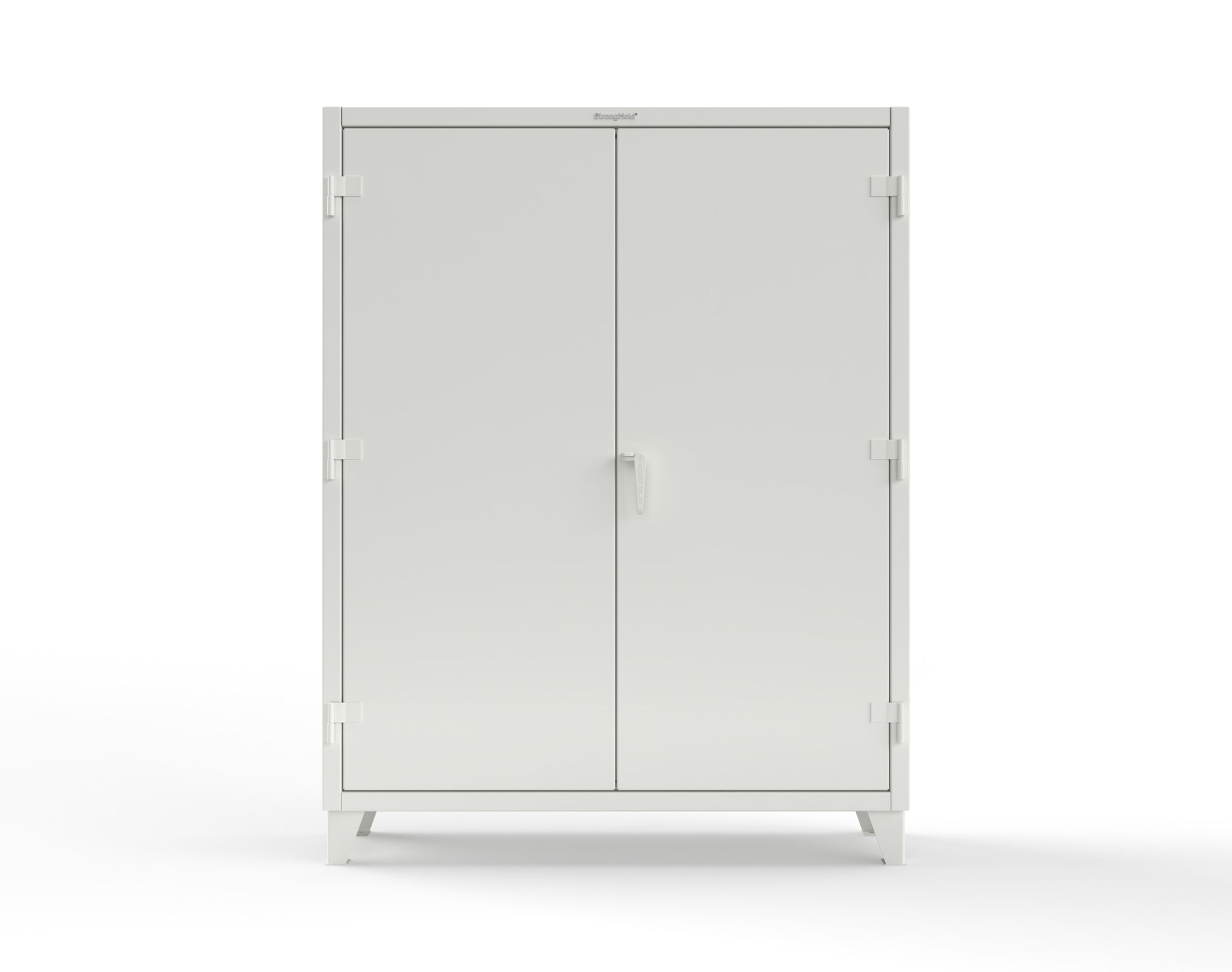 Extreme Duty 12 GA Cabinet with 99 Pigeonholes - 60 in. W x 16 in. D x 78 in. H - 56-1610-99OP-9003