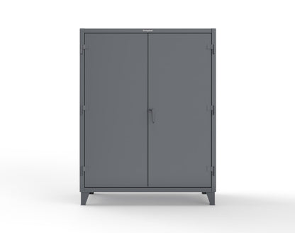 Extreme Duty 12 GA Cabinet with 6 Half-Width Drawers, 4 Shelves - 60 In. W x 24 In. D x 78 In. H - 56-244-6/5DB-7024