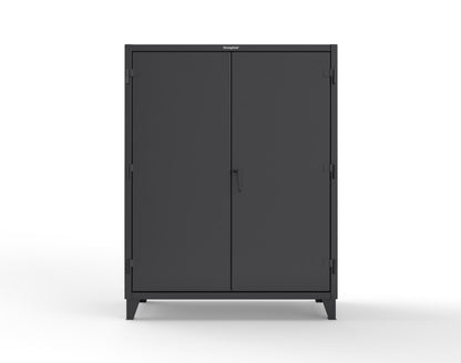 Extreme Duty 12 GA Cabinet with 6 Half-Width Drawers, 4 Shelves - 60 In. W x 24 In. D x 78 In. H - 56-244-6/5DB-9005