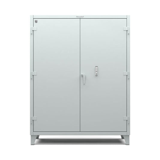 Extreme Duty 12 GA Cabinet with 4 Shelves Secured by Keyless Entry Lock - 60 In. W x 24 In. D x 78 In. H