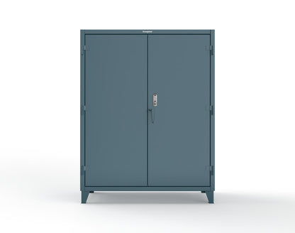 Extreme Duty 12 GA Cabinet with 4 Shelves Secured by Keyless Entry Lock - 60 In. W x 24 In. D x 78 In. H - 56-244-EK-5001