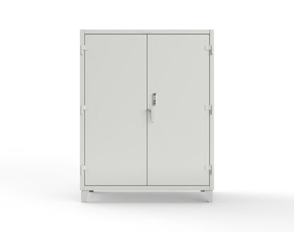 Extreme Duty 12 GA Cabinet with 4 Shelves Secured by Keyless Entry Lock - 60 In. W x 24 In. D x 78 In. H - 56-244-EK-9003