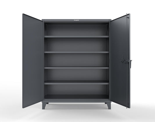 Extreme Duty 12 GA Cabinet with Keypad, 4 Shelves - 60 In. W x 24 In. D x 78 In. H - 56-244-KP-7024