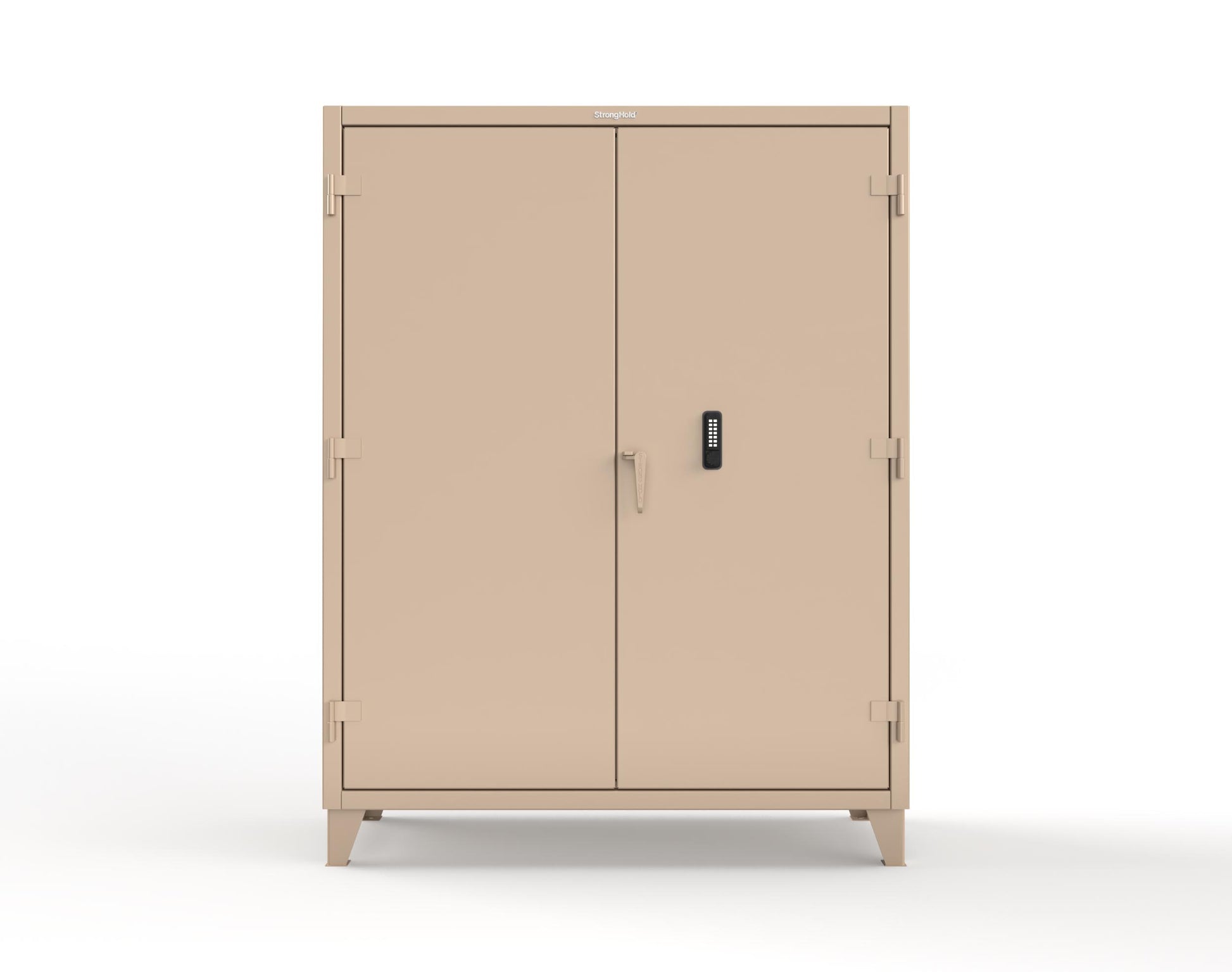 Extreme Duty 12 GA Cabinet with Keypad, 4 Shelves - 60 In. W x 24 In. D x 78 In. H - 56-244-KP-1019