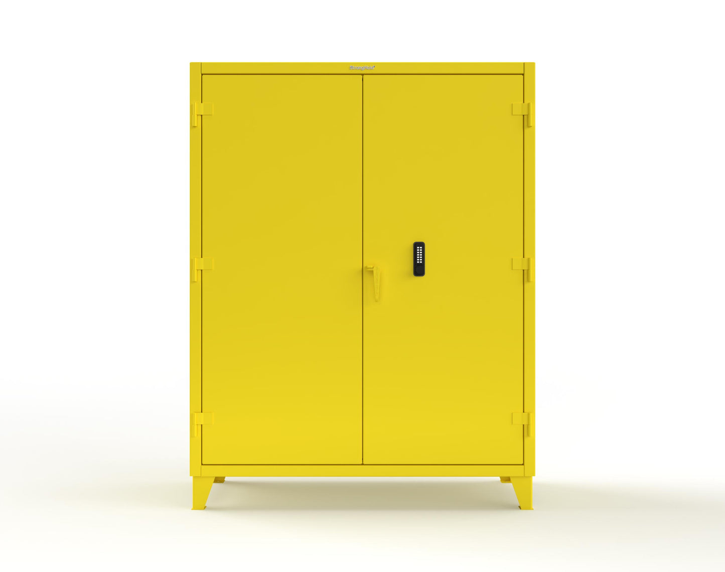 Extreme Duty 12 GA Cabinet with Keypad, 4 Shelves - 60 In. W x 24 In. D x 78 In. H - 56-244-KP-1021