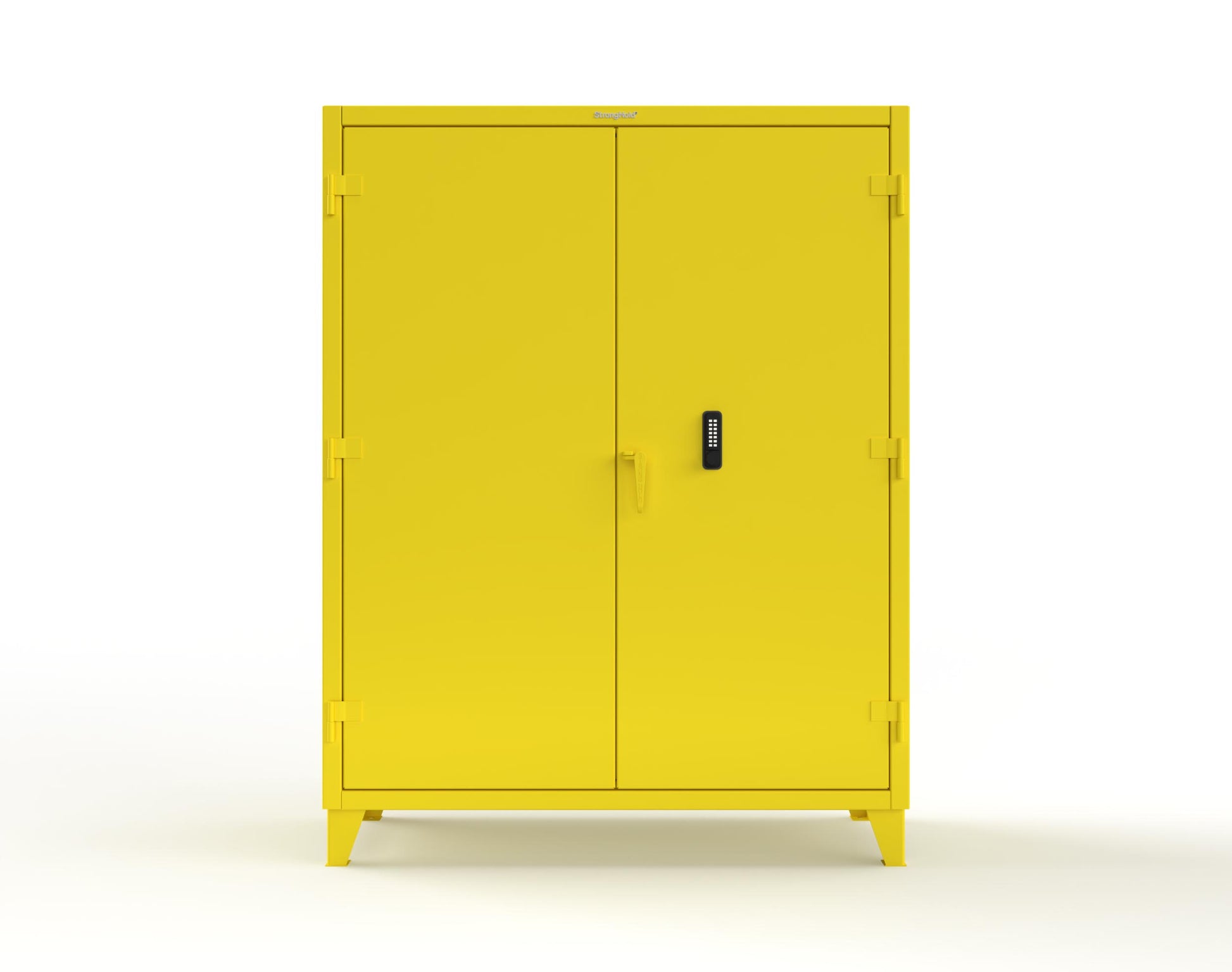 Extreme Duty 12 GA Cabinet with Keypad, 4 Shelves - 60 In. W x 24 In. D x 78 In. H - 56-244-KP-1021