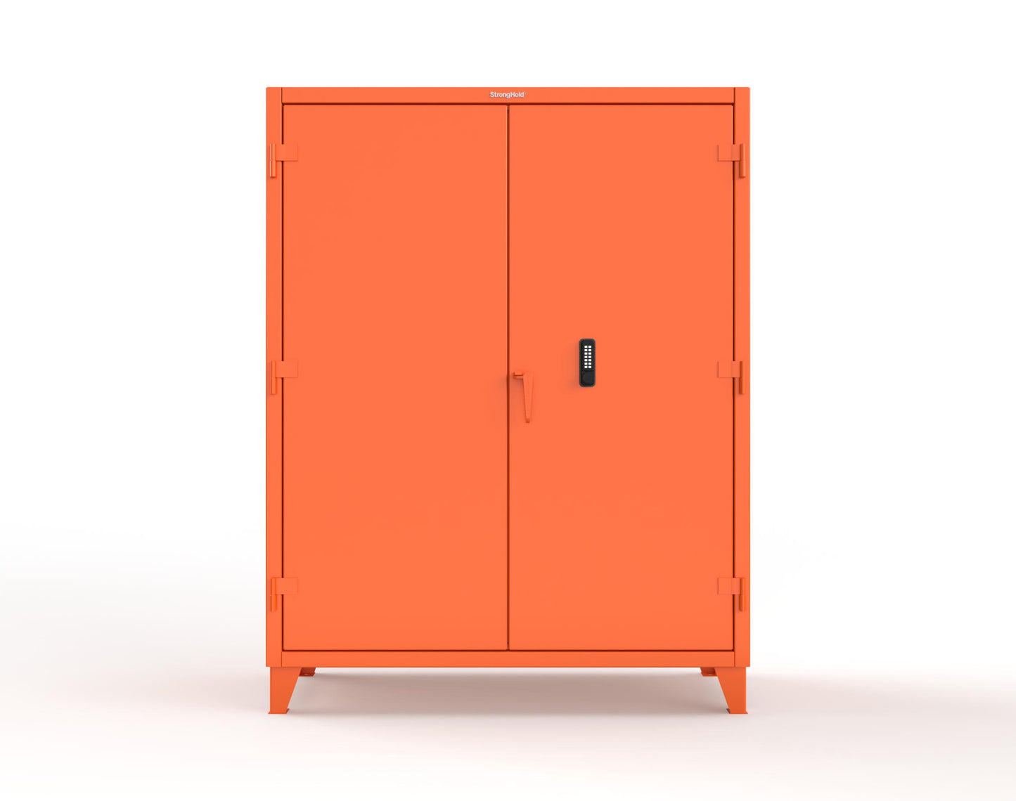 Extreme Duty 12 GA Cabinet with Keypad, 4 Shelves - 60 In. W x 24 In. D x 78 In. H - 56-244-KP-2009