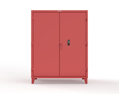 Extreme Duty 12 GA Cabinet with Keypad, 4 Shelves - 60 In. W x 24 In. D x 78 In. H - 56-244-KP-3001