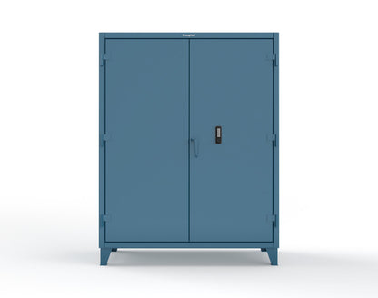 Extreme Duty 12 GA Cabinet with Keypad, 4 Shelves - 60 In. W x 24 In. D x 78 In. H - 56-244-KP-5001