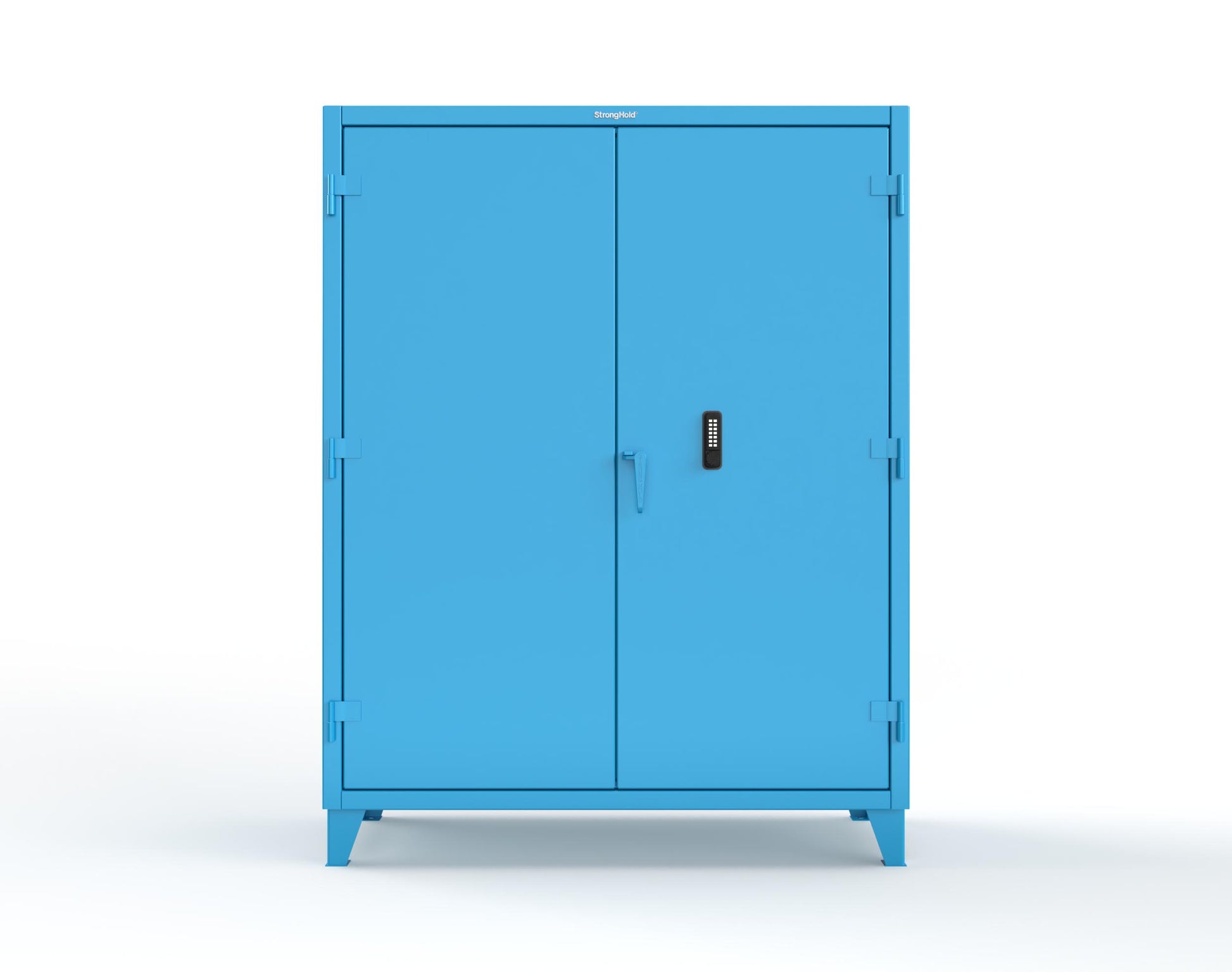 Extreme Duty 12 GA Cabinet with Keypad, 4 Shelves - 60 In. W x 24 In. D x 78 In. H - 56-244-KP-5012