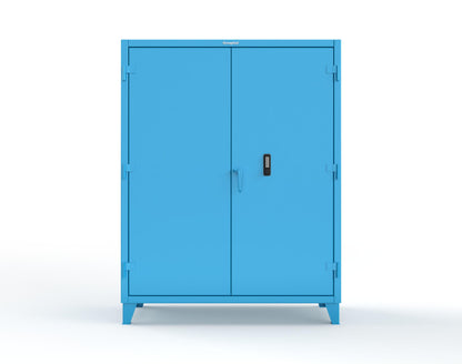 Extreme Duty 12 GA Cabinet with Keypad, 4 Shelves - 60 In. W x 24 In. D x 78 In. H - 56-244-KP-5012