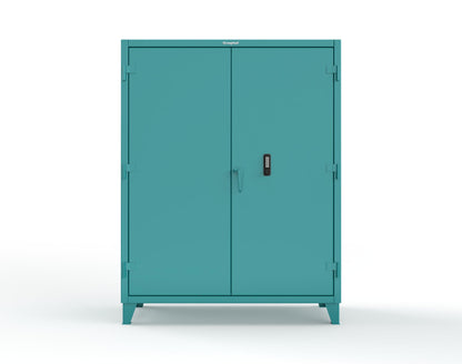 Extreme Duty 12 GA Cabinet with Keypad, 4 Shelves - 60 In. W x 24 In. D x 78 In. H - 56-244-KP-5021