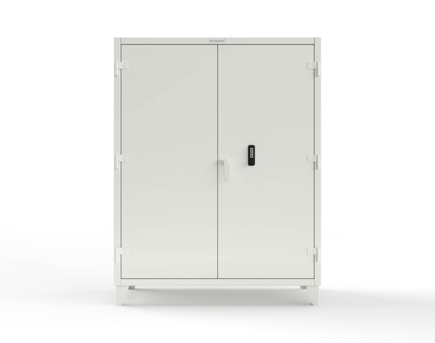 Extreme Duty 12 GA Cabinet with Keypad, 4 Shelves - 60 In. W x 24 In. D x 78 In. H - 56-244-KP-9003