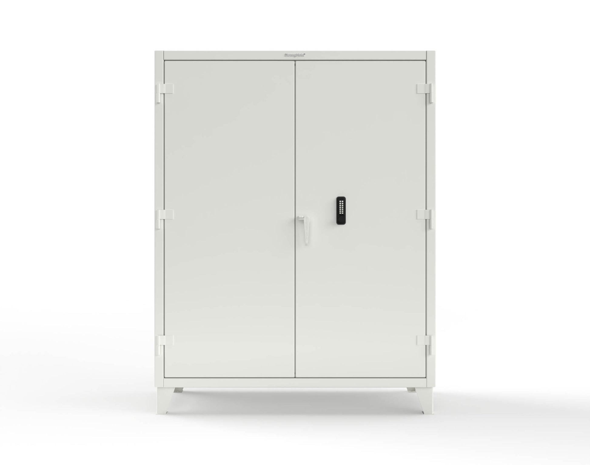 Extreme Duty 12 GA Cabinet with Keypad, 4 Shelves - 60 In. W x 24 In. D x 78 In. H - 56-244-KP-9003