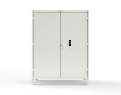 Extreme Duty 12 GA Cabinet with Keypad, 4 Shelves - 60 In. W x 24 In. D x 78 In. H - 56-244-KP-9003