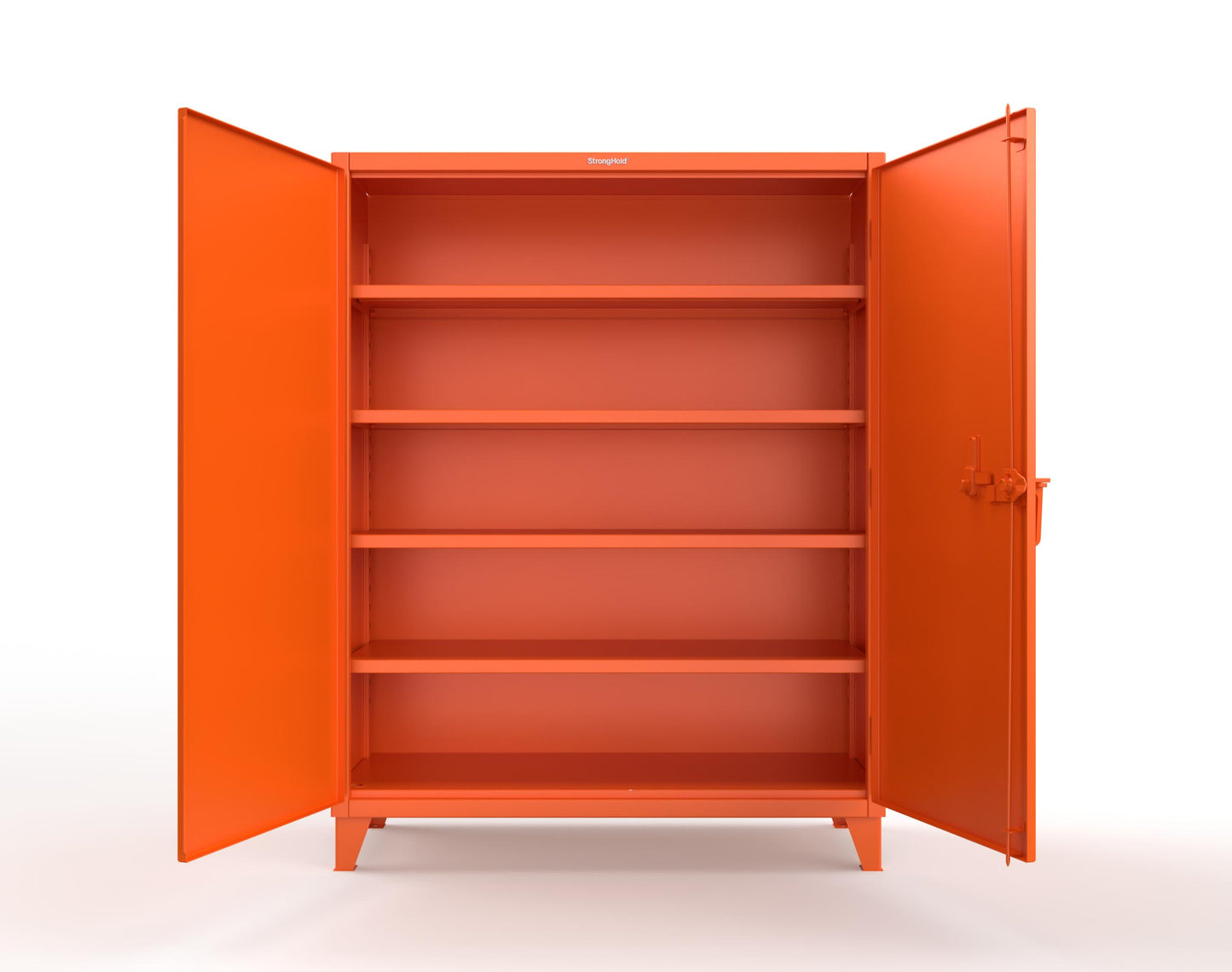 Extreme Duty 12 GA Cabinet with Keypad, 4 Shelves - 60 In. W x 24 In. D x 78 In. H - 56-244-KP-2009