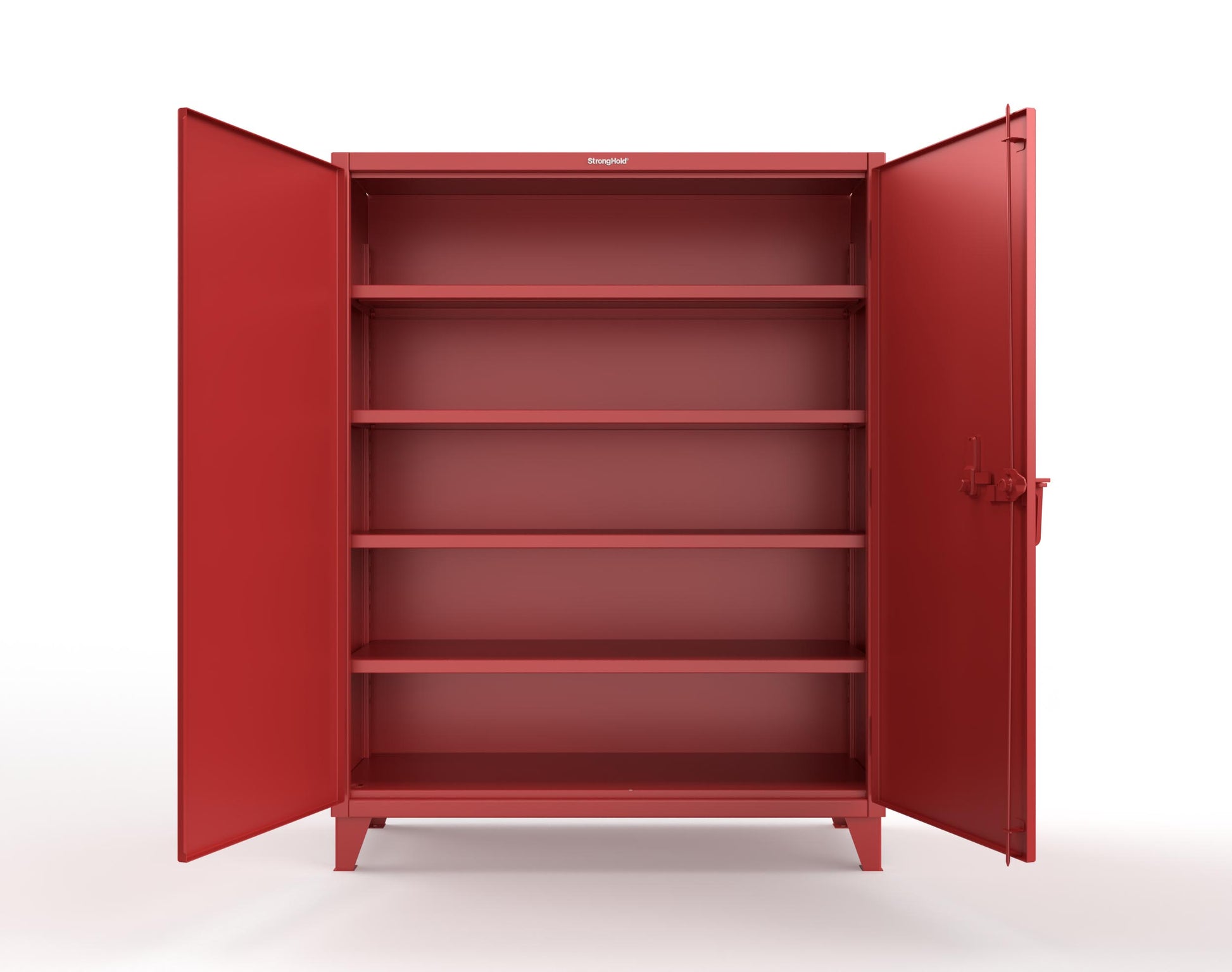Extreme Duty 12 GA Cabinet with Keypad, 4 Shelves - 60 In. W x 24 In. D x 78 In. H - 56-244-KP-3001