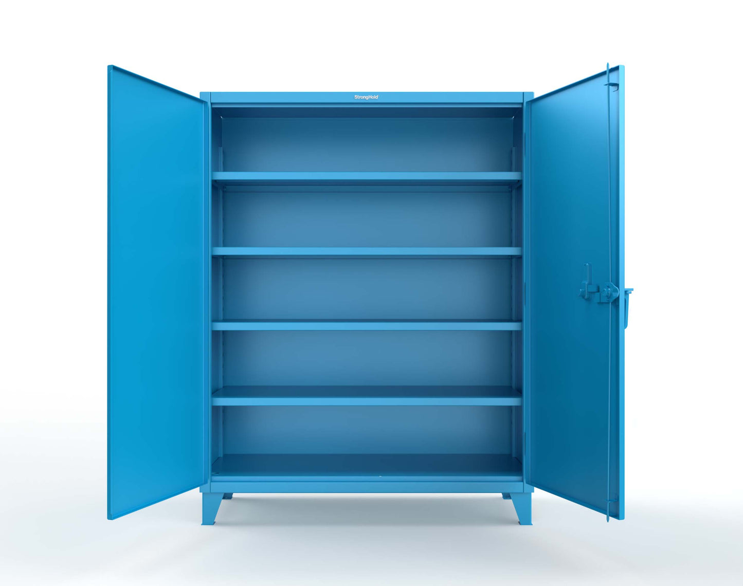 Extreme Duty 12 GA Cabinet with Keypad, 4 Shelves - 60 In. W x 24 In. D x 78 In. H - 56-244-KP-5012
