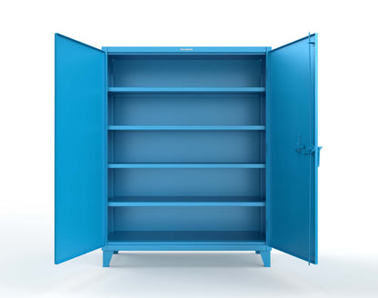 Extreme Duty 12 GA Cabinet with Keypad, 4 Shelves - 60 In. W x 24 In. D x 78 In. H - 56-244-KP-5012