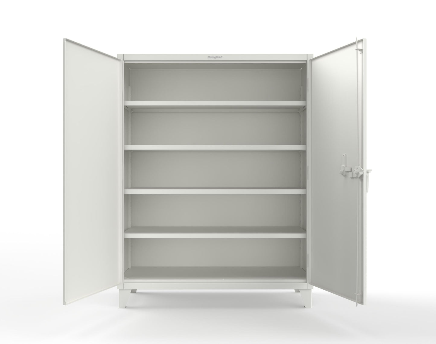 Extreme Duty 12 GA Cabinet with Keypad, 4 Shelves - 60 In. W x 24 In. D x 78 In. H - 56-244-KP-9003