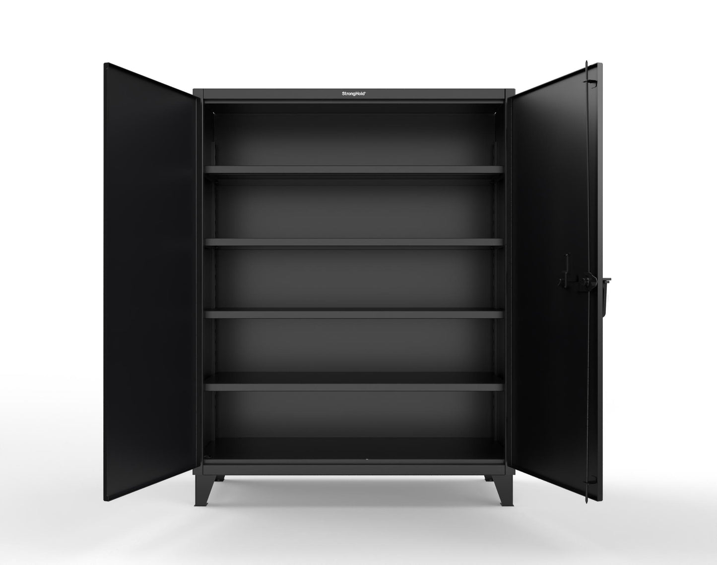 Extreme Duty 12 GA Cabinet with Keypad, 4 Shelves - 60 In. W x 24 In. D x 78 In. H - 56-244-KP-9005