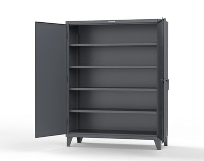 Extreme Duty 12 GA Cabinet with Keypad, 4 Shelves - 60 In. W x 24 In. D x 78 In. H - 56-244-KP-7024