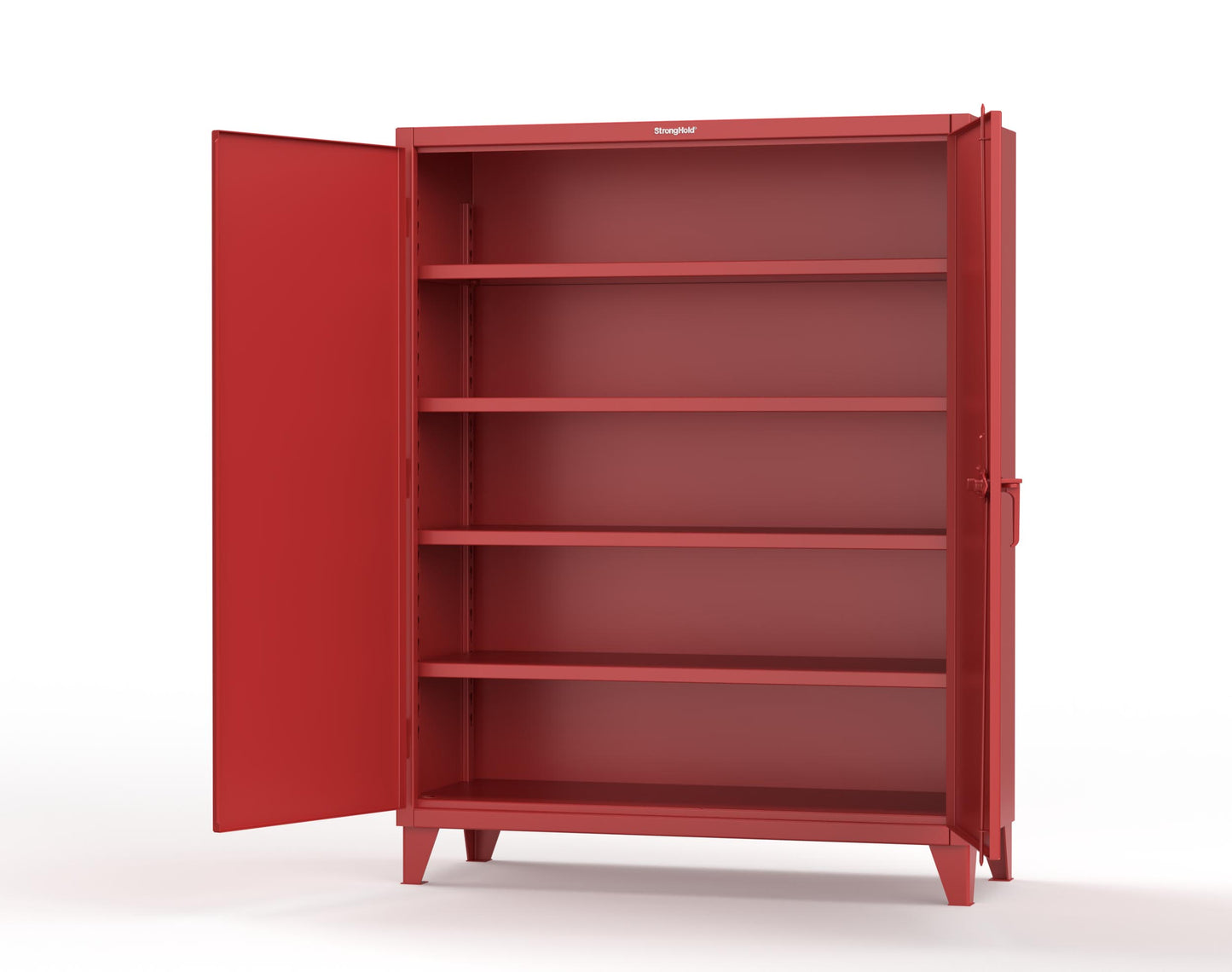 Extreme Duty 12 GA Cabinet with Keypad, 4 Shelves - 60 In. W x 24 In. D x 78 In. H - 56-244-KP-3001
