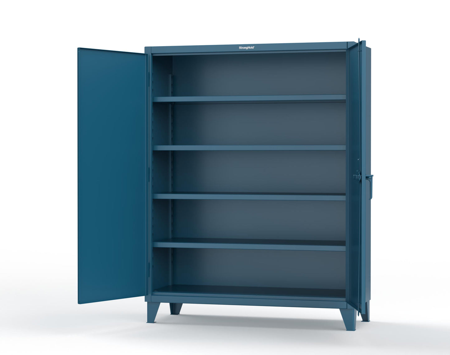 Extreme Duty 12 GA Cabinet with Keypad, 4 Shelves - 60 In. W x 24 In. D x 78 In. H - 56-244-KP-5001
