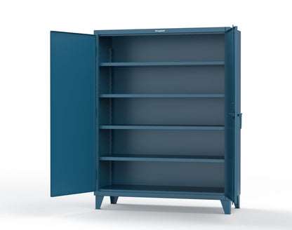Extreme Duty 12 GA Cabinet with Keypad, 4 Shelves - 60 In. W x 24 In. D x 78 In. H - 56-244-KP-5001
