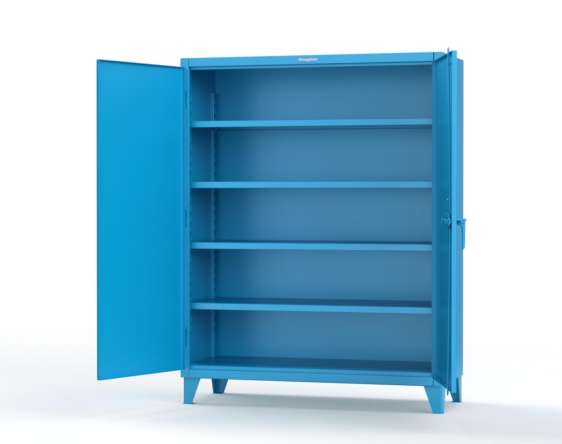 Extreme Duty 12 GA Cabinet with Keypad, 4 Shelves - 60 In. W x 24 In. D x 78 In. H - 56-244-KP-5012