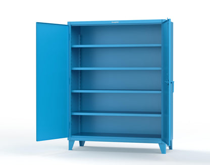 Extreme Duty 12 GA Cabinet with Keypad, 4 Shelves - 60 In. W x 24 In. D x 78 In. H - 56-244-KP-5012