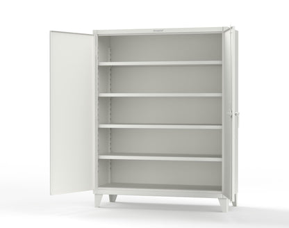 Extreme Duty 12 GA Cabinet with Keypad, 4 Shelves - 60 In. W x 24 In. D x 78 In. H - 56-244-KP-9003