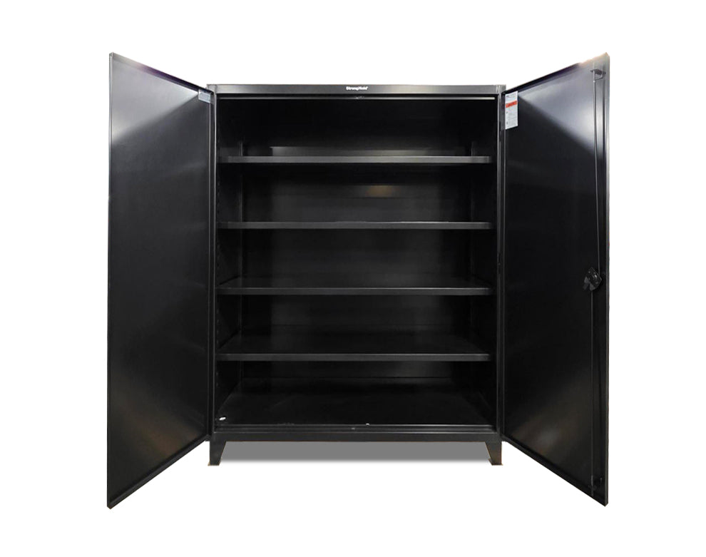 Extreme Duty 12 GA Cabinet with 4 Shelves – 60 In. W x 24 In. D x 78 In. H - Outlet