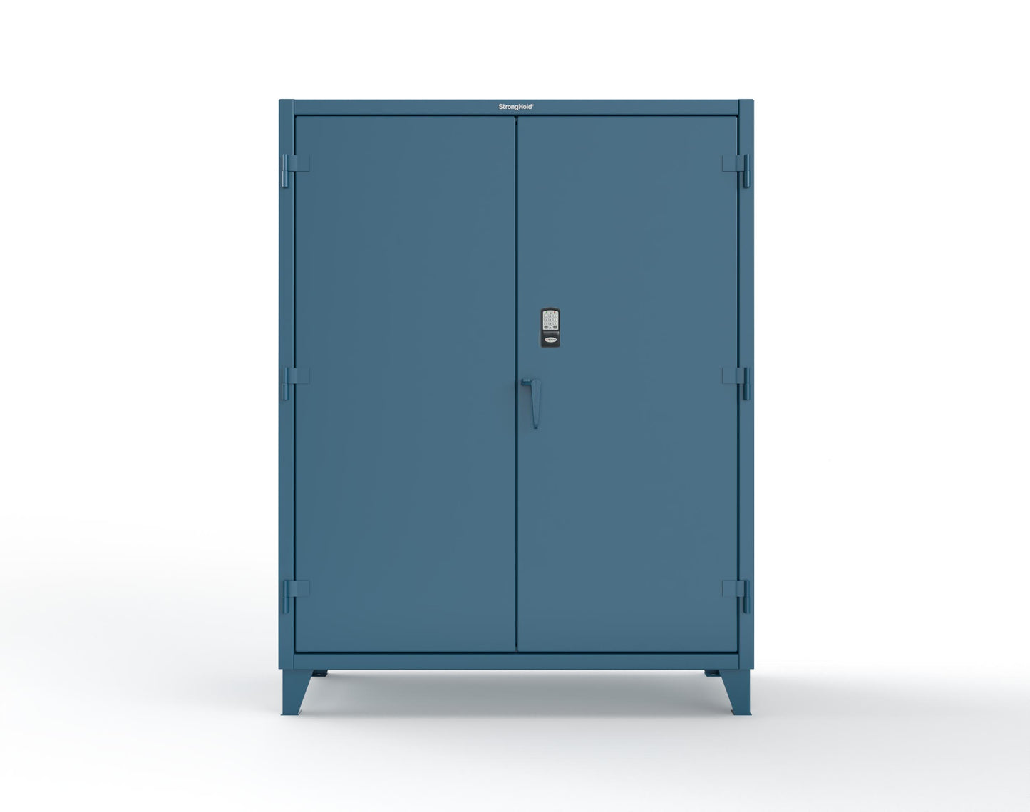 Extreme Duty 12 GA Cabinet with 4 Shelves Secured by Electronic Lock & Card Reader (HID) - 60 In. W x 24 In. D x 78 In. H - 56-244-PX-5001
