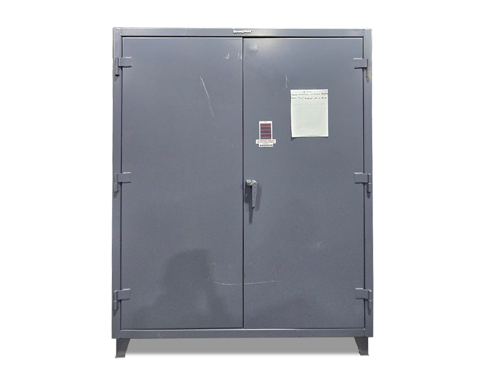 Extreme Duty 12 GA Cabinet with 4 Shelves | 60 In. W x 24 In. D x 78 In. H - Outlet