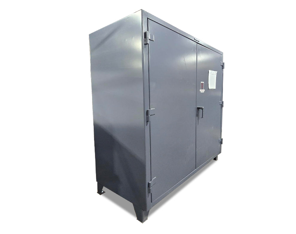 Extreme Duty 12 GA Cabinet with 4 Shelves | 60 In. W x 24 In. D x 78 In. H - Outlet