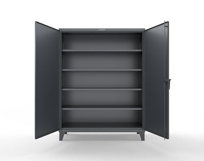 Extreme Duty 12 GA Cabinet with 4 Shelves – 60 In. W x 24 In. D x 78 In. H - 56-244-7024