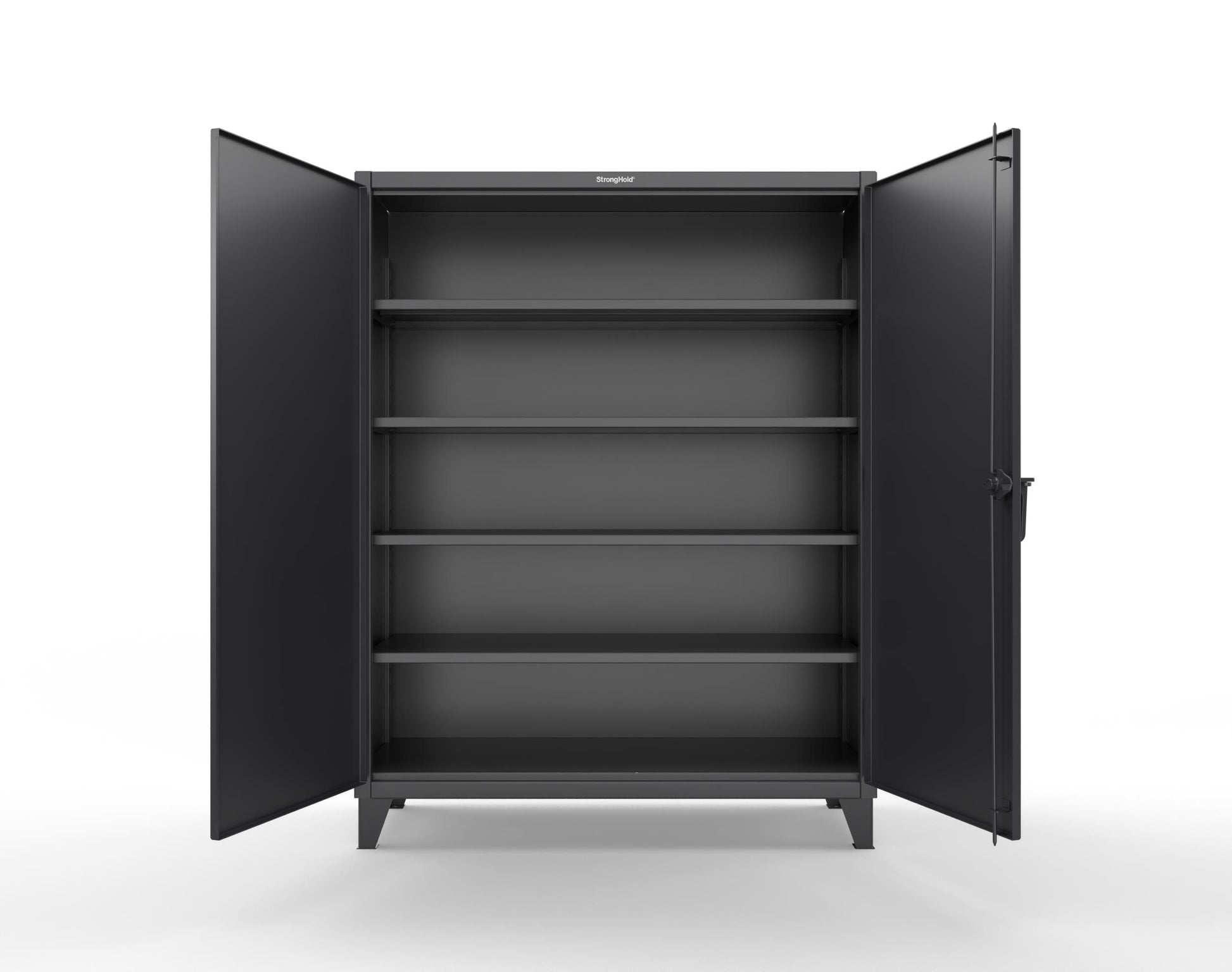 Extreme Duty 12 GA Cabinet with 4 Shelves – 60 In. W x 24 In. D x 78 In. H - 56-244-9005