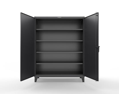 Extreme Duty 12 GA Cabinet with 4 Shelves – 60 In. W x 24 In. D x 78 In. H - 56-244-9005