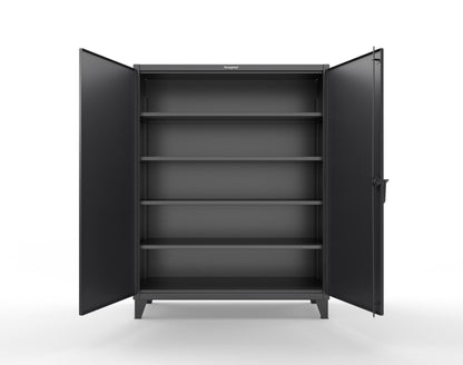 Extreme Duty 12 GA Cabinet with 4 Shelves – 60 In. W x 24 In. D x 78 In. H