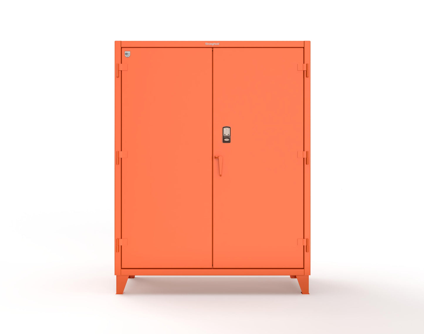 Extreme Duty 12 GA Cabinet with 4 Shelves Secured by Electronic Lock & Card Reader (HID iClass) - 60 In. W x 24 In. D x 78 In. H - 56-244-PI-2009